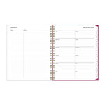 2025-2026 Blue Sky Mahalo 8.5" x 11" Academic Year Weekly & Monthly Planner, Plastic Cover, Multicolored (100149-A26)