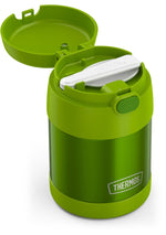 Thermos FUNtainer Kids Stainless Steel Insulated Food Jar, Lime, 10 oz. (EAF3100LM6)