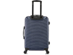 DUKAP Adly 24" Hardside Suitcase, 4-Wheeled Spinner, TSA Checkpoint Friendly, Navy Blue (DKADL00M-BLU)