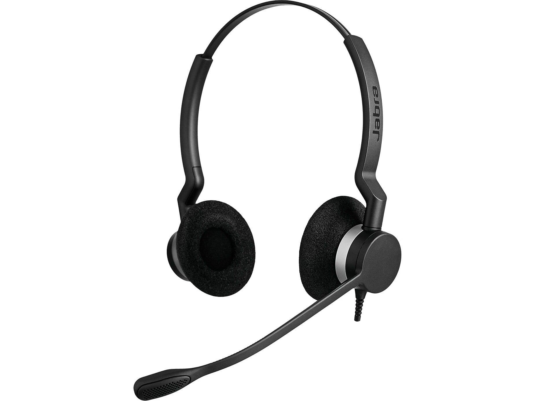 jabra Biz 2300 Noise Canceling Mono Headband, USB-A, Microsoft Skype Certified (2399-823-109)