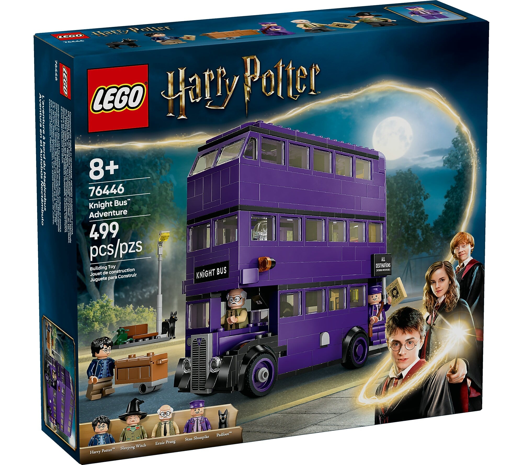 LEGO Harry Potter Knight Bus Adventure, 499 Pieces (76446)