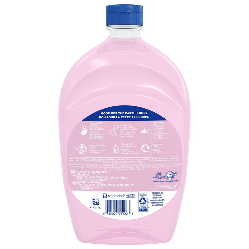 Softsoap Liquid Hand Soap Refill, Lavender & Shea Butter Scent, 50 Fl. Oz. (US07151A)