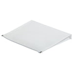JAM Paper Premium Plastic Document File, Letter, White, 3/Pack (218Z1WHX3)