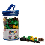 Snapo Building Blocks Mine World Creator Kit, 200 Pieces/Set (SNP16200M)