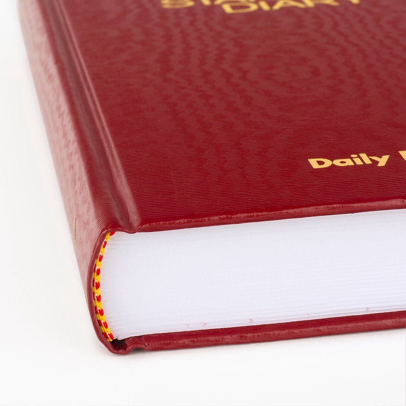 AT-A-GLANCE 2026 Hardcover Diary, 5.75" x 8.25", Red, (SD389-13-26)