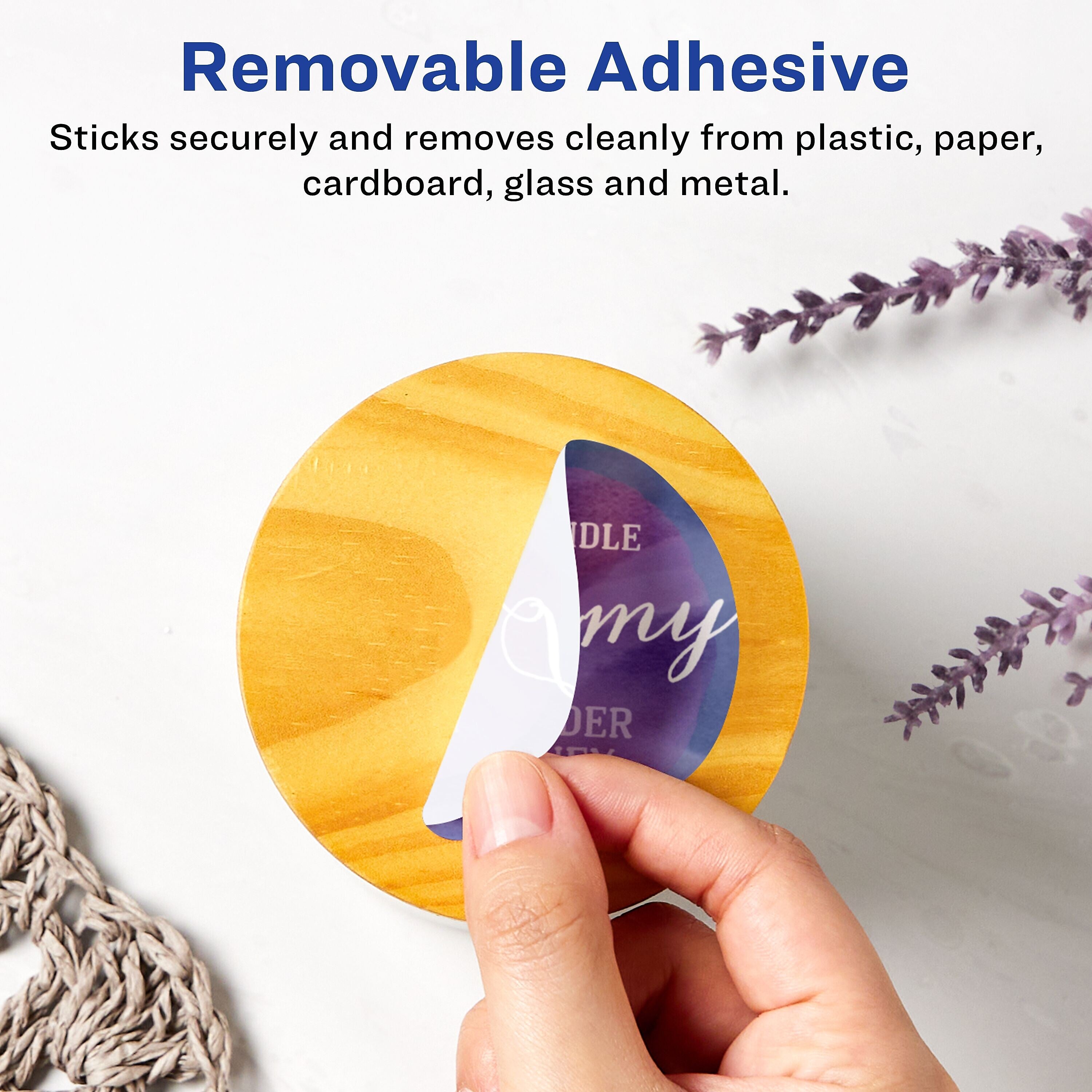 Avery Laser/Inkjet Round Multipurpose Labels, 3" Dia., 150 Labels/Pack  (94513)