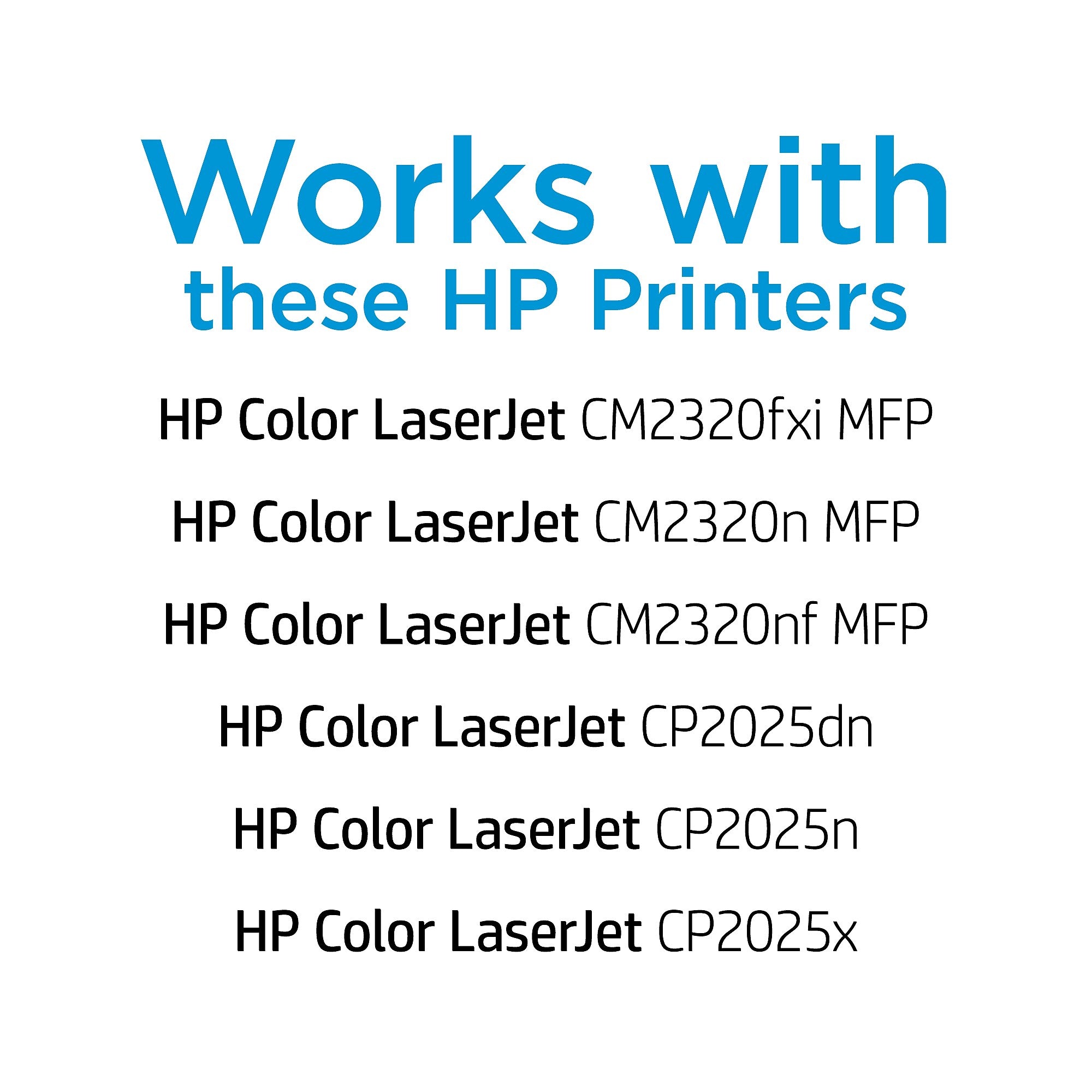 HP 304A Cyan Standard Yield Toner Cartridge, Prints Up to 2,800 Pages (CC531A)