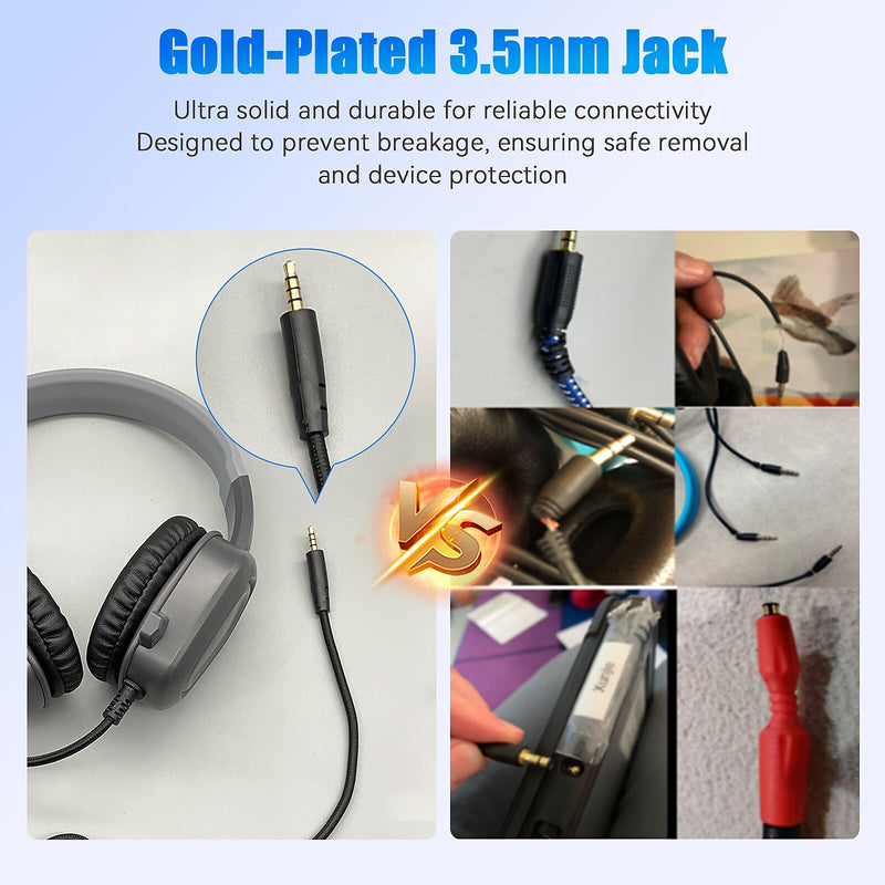 TechProtectus 3.5mm Noise Cancelling Stereo Phone & Computer Headset (TP-H16-3.5IN)