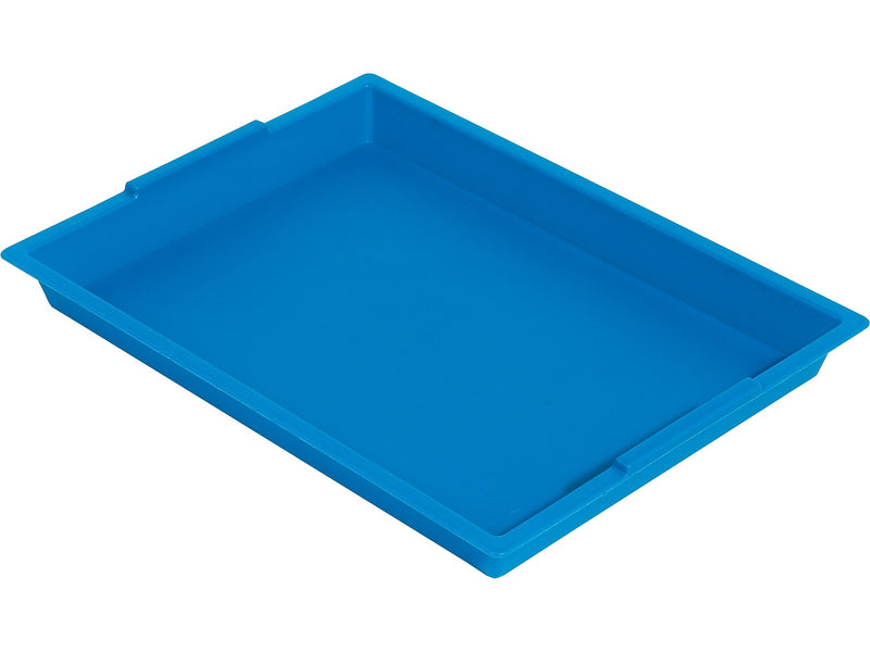 Deflect-O Little Artist Polypropylene Paint Tray, 1.83" x 16.04" x 12.07", Blue (39507BLU)