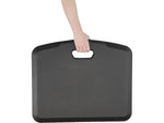 Amer Anti-Fatigue Portable Standing Mat, 22" x 18", Black (EZMAT2218)