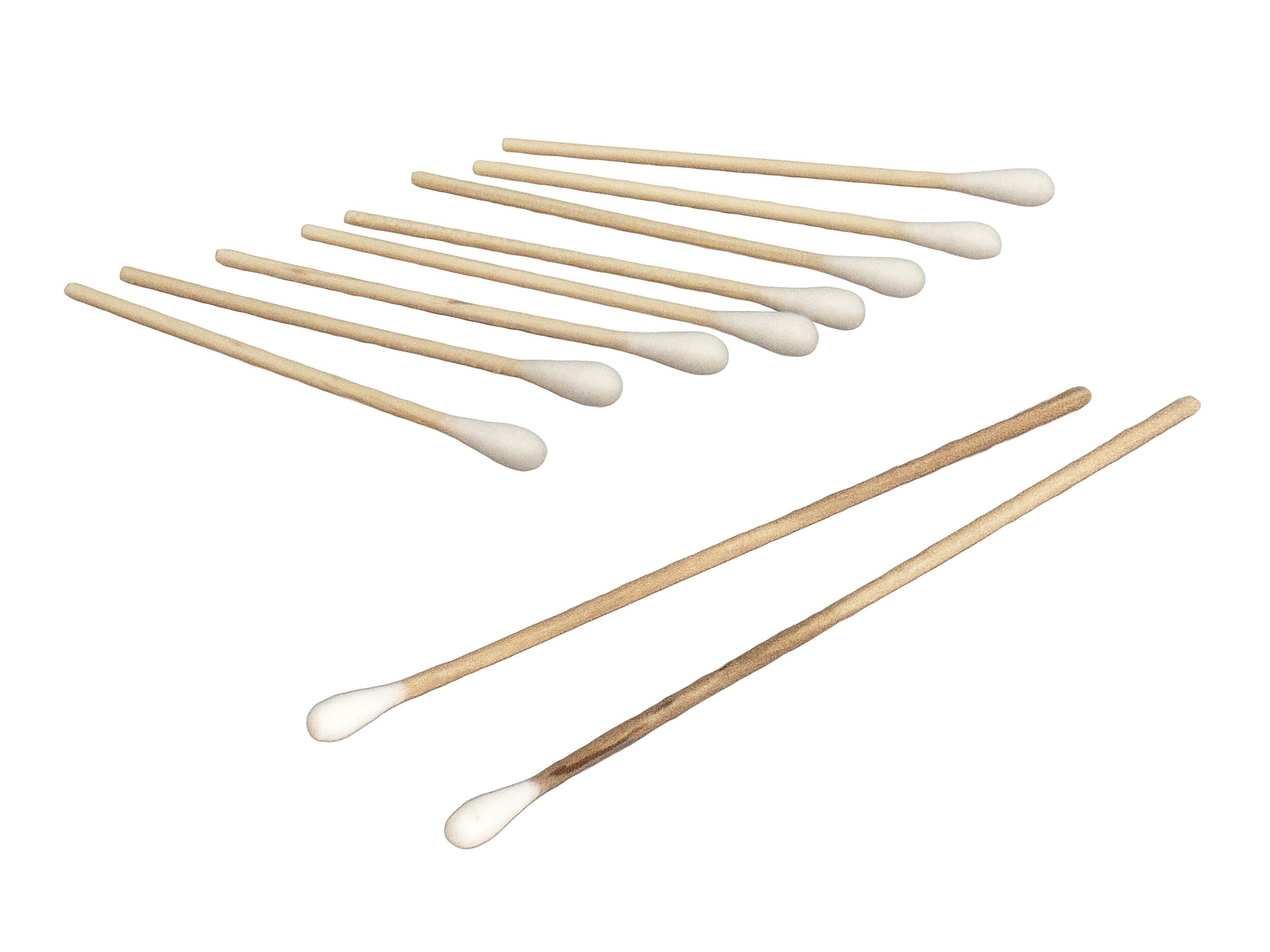 Dynarex Cotton-Tipped Applicator, Non-Sterile, 100/Pouch, 10 Pouches/Box, 10 Boxes/Carton (4302)