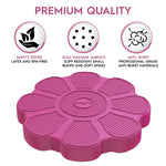 Bouncy Bands Flower Sensory Wiggle Seat, Rose (BBAWSSFLRE)
