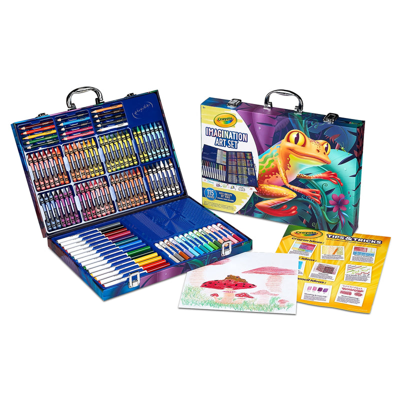 Crayola Imagination Art Case, 115 Pieces/Set (BIN041053)