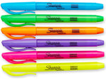 Sharpie Stick Highlighters, Chisel Tip, Assorted Inks, 36/Box, 6 Boxes/Carton (2133497CT)