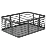 mDesign Steel Organizer, Matte Black (25934)