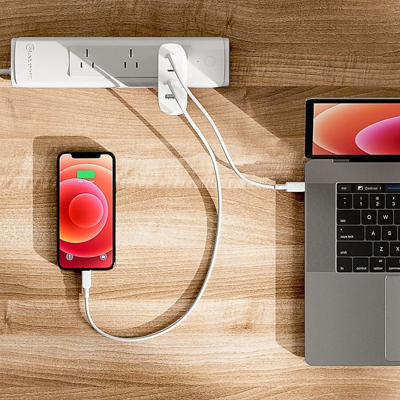 ALOGIC Rapid Power USB Charging Kit/Bundle for Tablet/Cellular Phone/Notebook, White (WCG4X100)