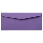 JAM Paper #10 Booklet Envelopes, 4 1/8" x 9 1/2", Purple, 100/Pack (1536405d)