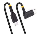 StarTech USB-C to USB-C Charging Cable, 6", Black(R2CCR-15C-USB-CABLE)