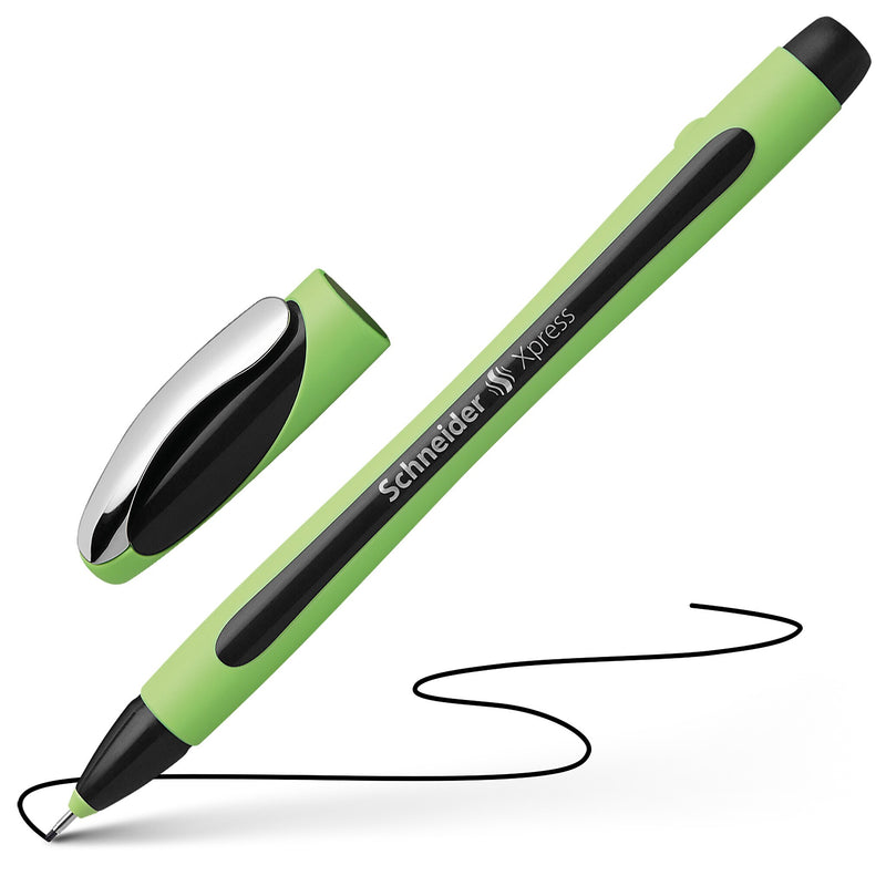 Schneider Xpress Felt Pen, Fine Point, Assorted Inks, 3/Pack (190093)