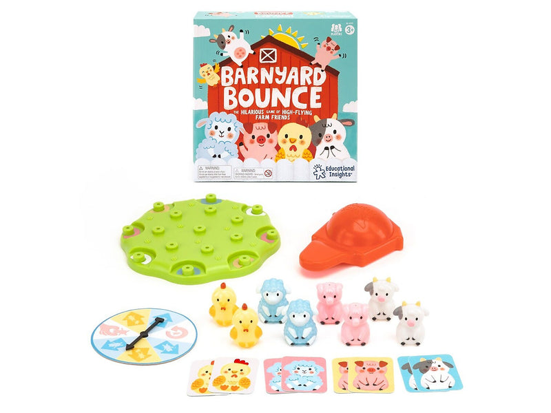 Educational Insights Barnyard Bounce Memory and Matching Game (1777)