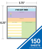 Carson-Dellosa I've Got This! Notepad Set, Multicolored (145400)
