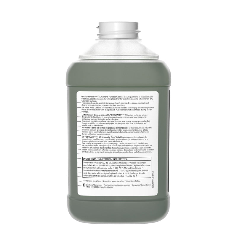 GP Forward SC 8 Multipurpose Cleaner for Diversey J-Fill, Citrus, 84.5 Fl.Oz., 2/Carton (904965)