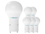 Viribright 9.5-Watts Soft White LED Household Bulb, 6/Pack (640335)