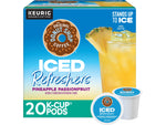 The Original Donut Shop Iced Refreshers Pineapple Passion Fruit Infused Water, Keurig® K-Cup® Pods, 20/Box (5000379381)