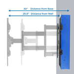 Mount-It! Recessed TV Wall Mount for 32-70" Displays (MI-381)