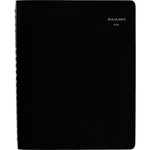 2026 AT-A-GLANCE DayMinder 8" x 11" 4-Person Daily Appointment Book, Faux Leather Cover, Black (G560-00-26)