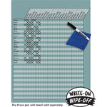 Teacher Created Resources Calming Blue Incentive Write-On/Wipe-Off Chart, 6/Bundle (TCR7921-6)