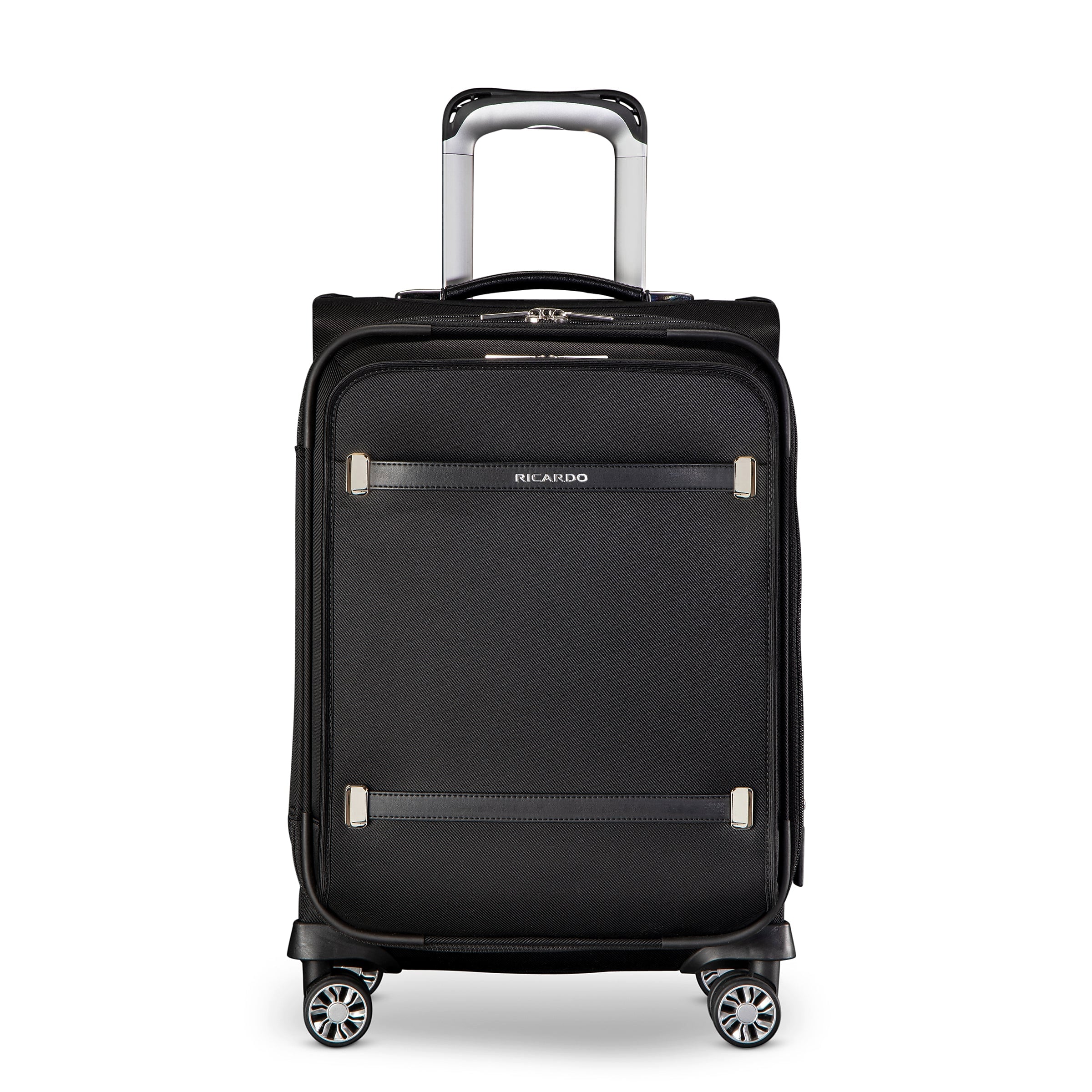 Ricardo Beverly Hills Rodeo Drive 2.0 21" Carry-On Suitcase, 8-Wheeled Spinner, Black (118-21-001-4WB)