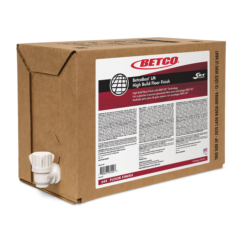 Betco BetcoBest LM Floor Finish, 5 Gallon (BET644B500)
