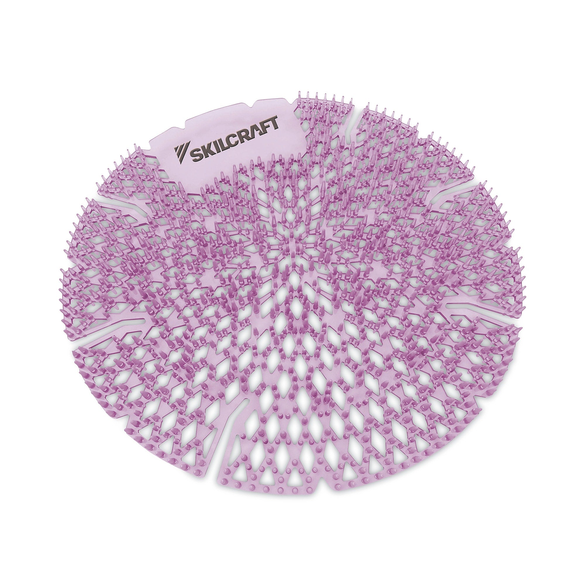 AbilityOne SKILCRAFT Lasting Power Urinal Screen, Lavendar Lace Scent, Purple, 10/Pack (NSN6998439)