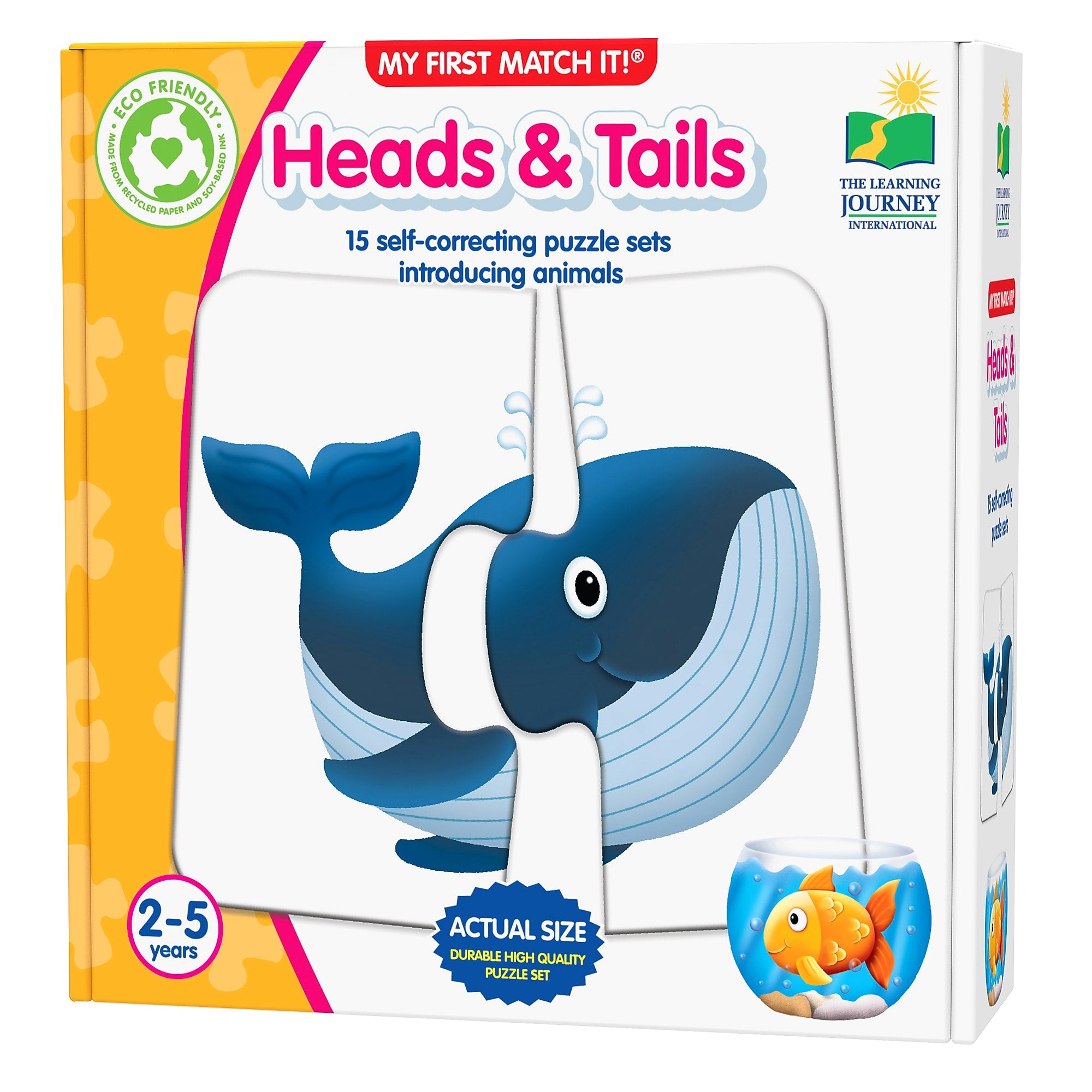 The Learning Journey Internation My First Match It: Head and Tails (LJI115251)