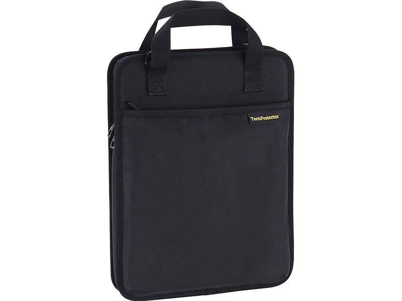 TechProtectus 9.7"-12" Water Resistant Vertical Laptop Sleeve, Shock-Absorbing, Black (TP-BK-VR11)