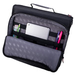 Case It Universal 2" 3-Ring Zipper Binders, Black (LT-007-BLACK)