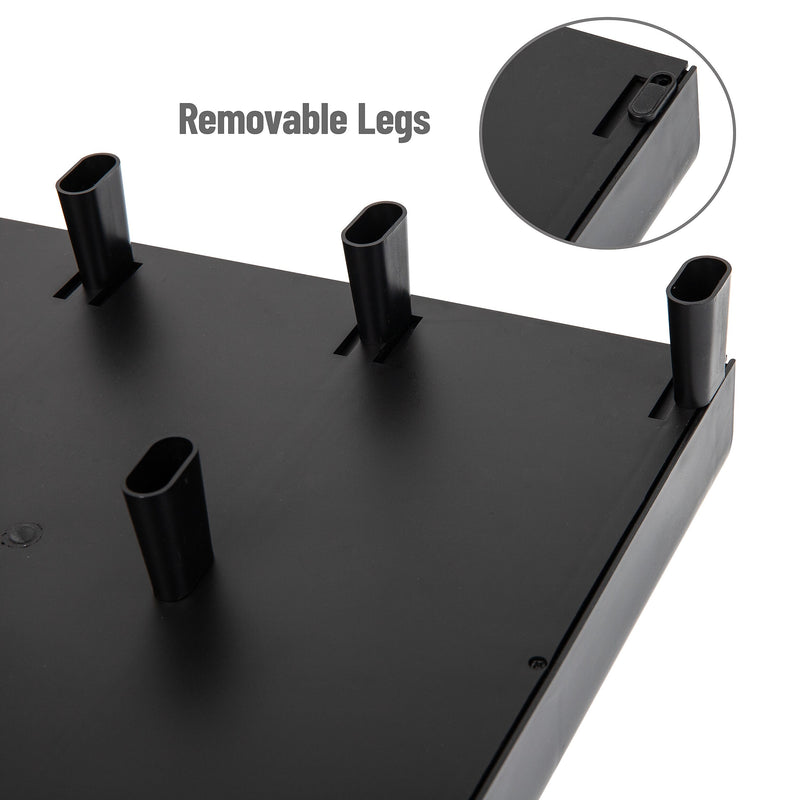 Mind Reader Monitor Stand, Up to 22 lbs., Black (MONSTA3D-BLK)