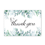 Great Papers Elegant Eucalyptus General Use Thank You Notecard Kits, Multicolored, 24/Pack (2025032)