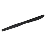 Dixie Individually Wrapped Plastic Knife, Heavy-Weight, Black, 1000/Carton (KH53C7)