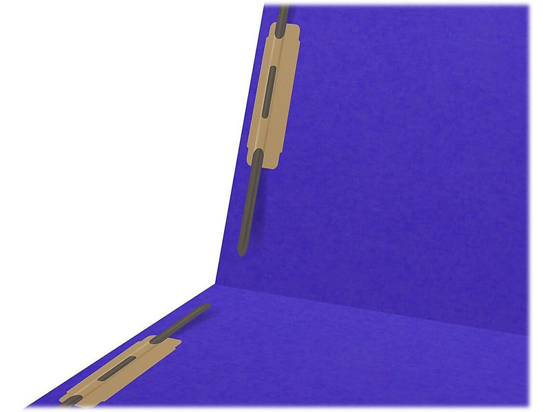 Medical Arts Press Heavy-Duty End Tab File Folder, Straight Cut, Letter-Size, Purple, 40/Box (S-09459-PUR)