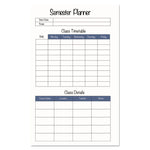 Recycled Academic Weekly/Monthly Appointment Planner, 8 x 5, Black Cover, 13-Month: Aug 2025 to Aug 2026