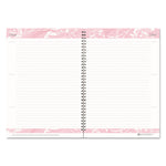 Breast Cancer Awareness Recycled Ruled Monthly Planner/Journal, 10 x 7, Pink Cover, 12-Month (Jan to Dec): 2025