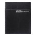 Earthscapes Recycled Ruled Monthly Planner, Landscapes Color Photos, 11 x 8.5, Black Cover, 14-Month: Dec 2024 to Jan 2026