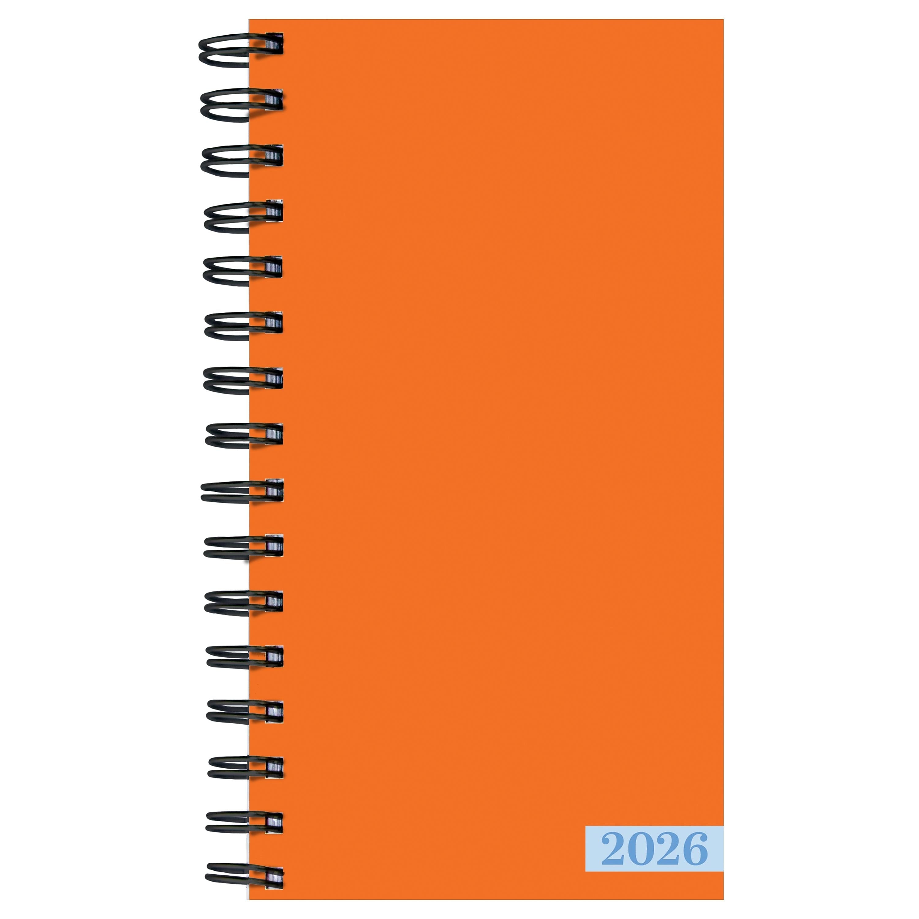 2026 TF Publishing 3.5" x 6.5" Weekly & Monthly, Paperboard Cover, Orange (26-7506)