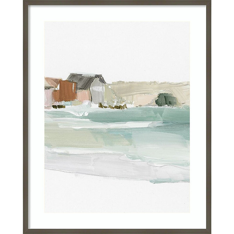 Amanti Art Seaside Tranquility II by Susan Pepe Wood Framed Wall Art Print, 33" x 41" (A42675537408)