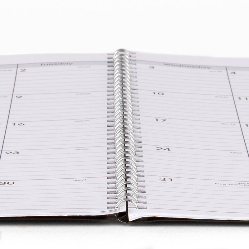 2025-2026 AT-A-GLANCE DayMinder 5" x 8" Academic Year Weekly & Monthly Planner, Plastic Cover, Charcoal (AYC200-45-26)