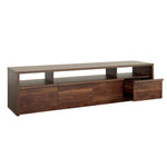 Sauder Harvey Park Credenza TV Stand, Screens up to 86", Grand Walnut (433787)