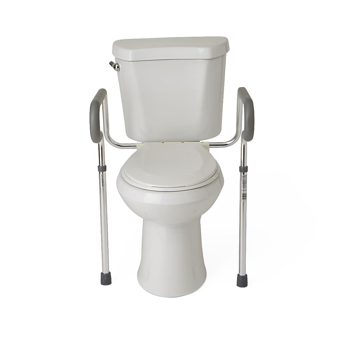 Medline Guardian Toilet Safety Rails, 300lb Capacity (G30300H)