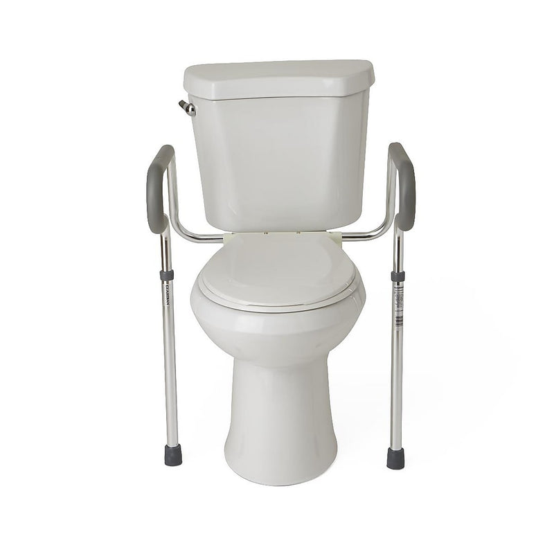 Medline Guardian Toilet Safety Rails, 300lb Capacity (G30300H)